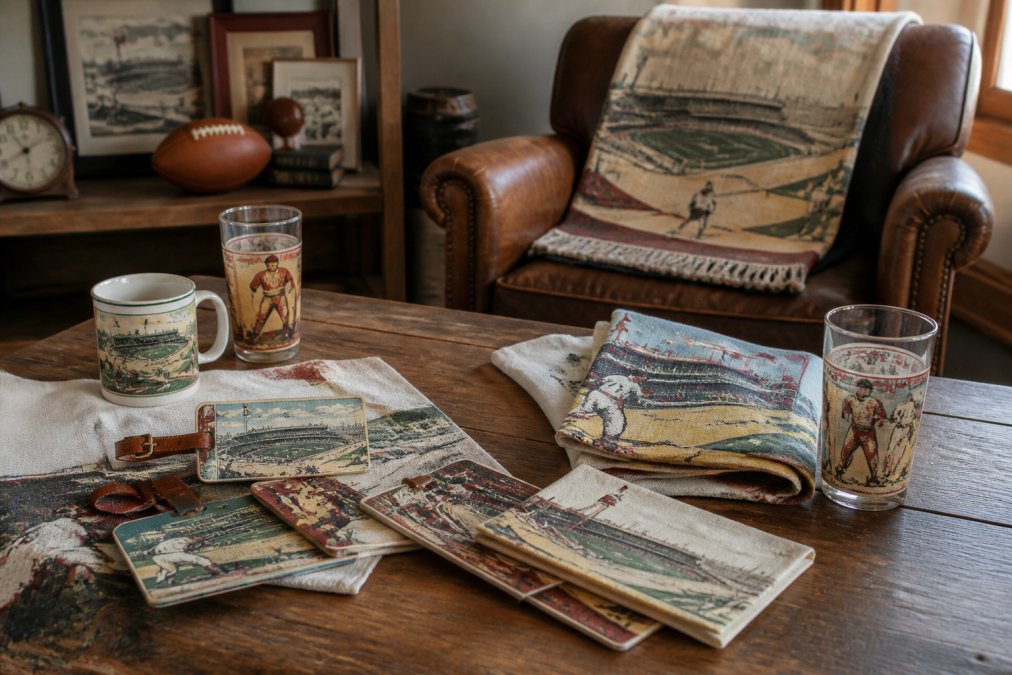 Handcrafted Sports Memorabilia Home Decor Ideas