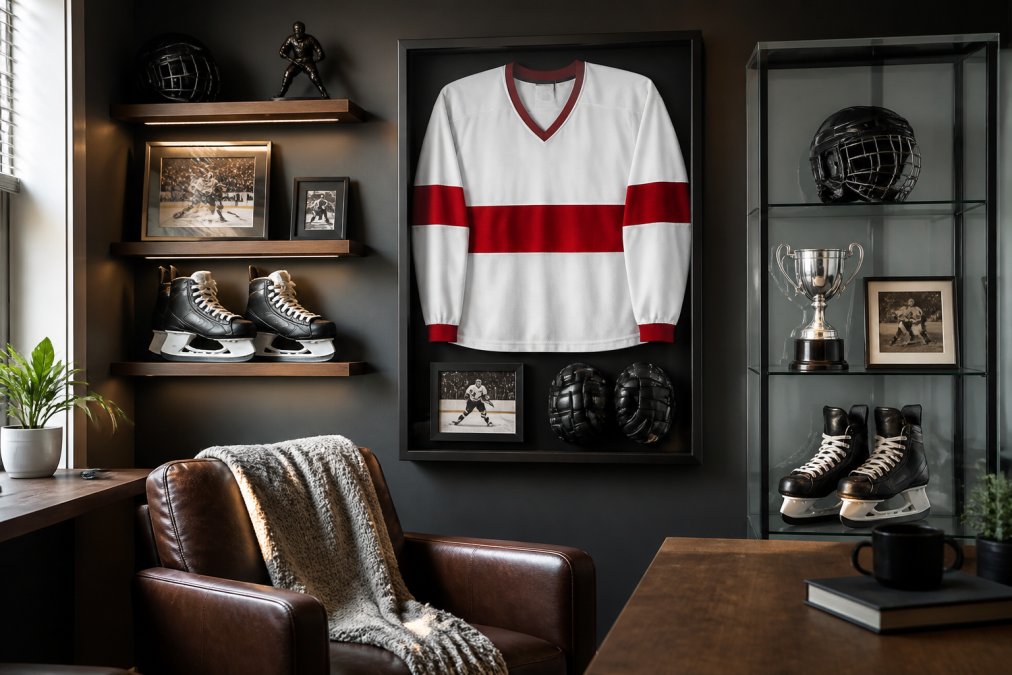 How to Display Hockey Memorabilia at Home