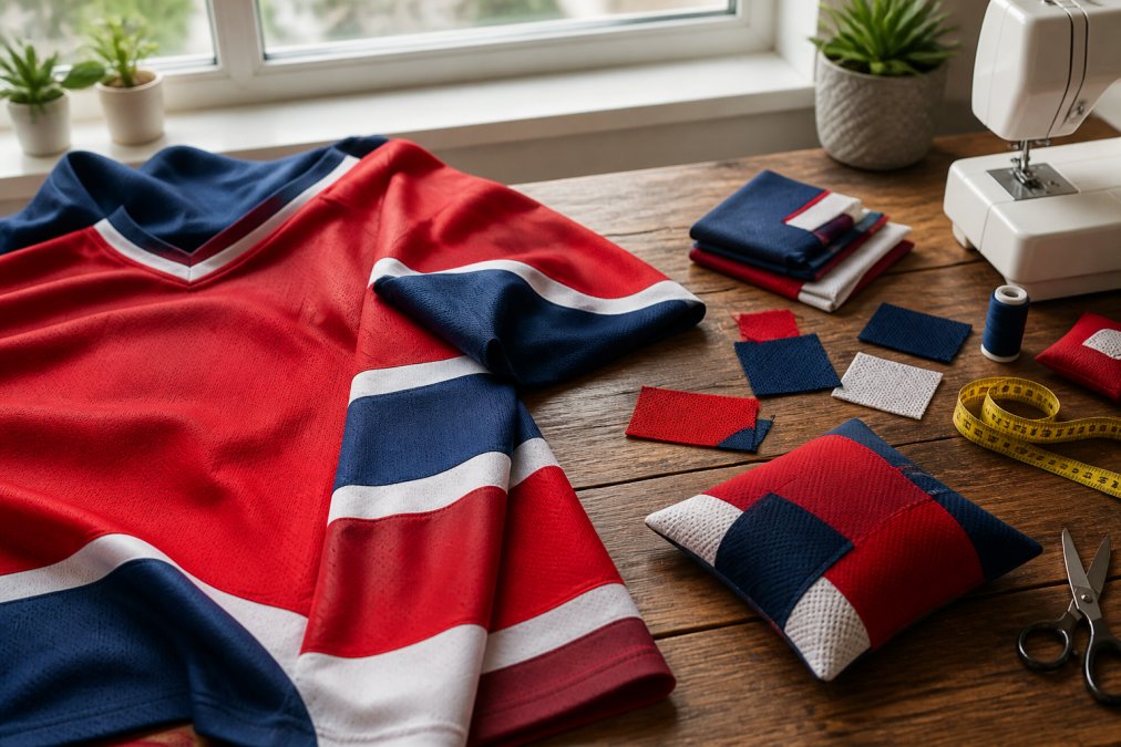How to Repurpose Old Hockey Jerseys: 7 DIY Ideas
