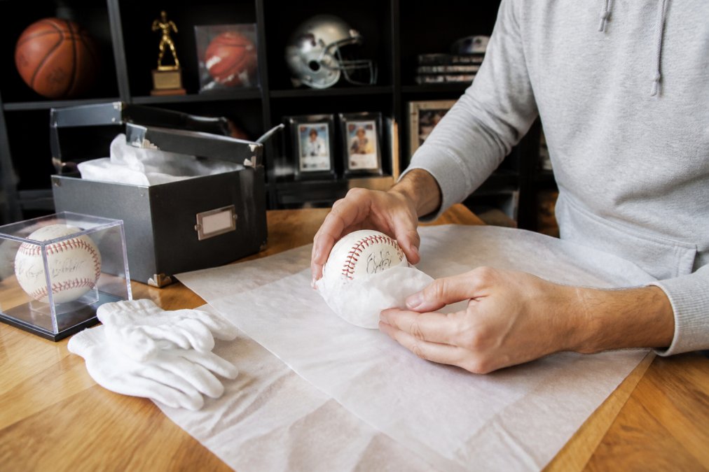 Preserving Valuable Sports Memorabilia at Home