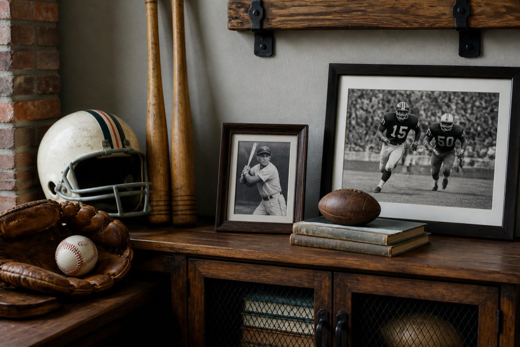 Where to Buy Unique Vintage Sports Decor in 2026