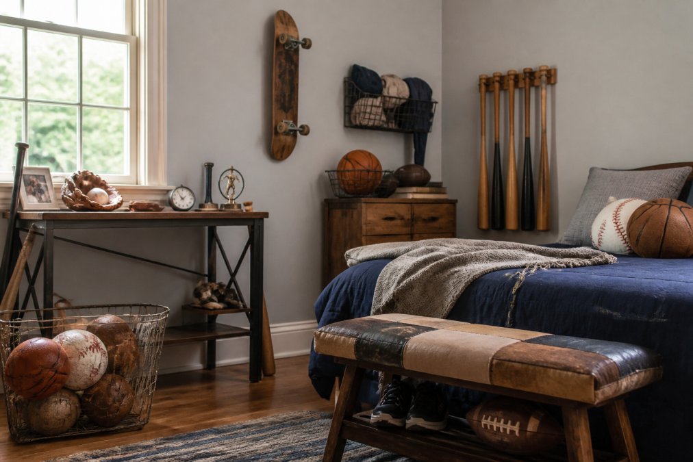 Why Choose Repurposed Sports Gear for Kids' Rooms