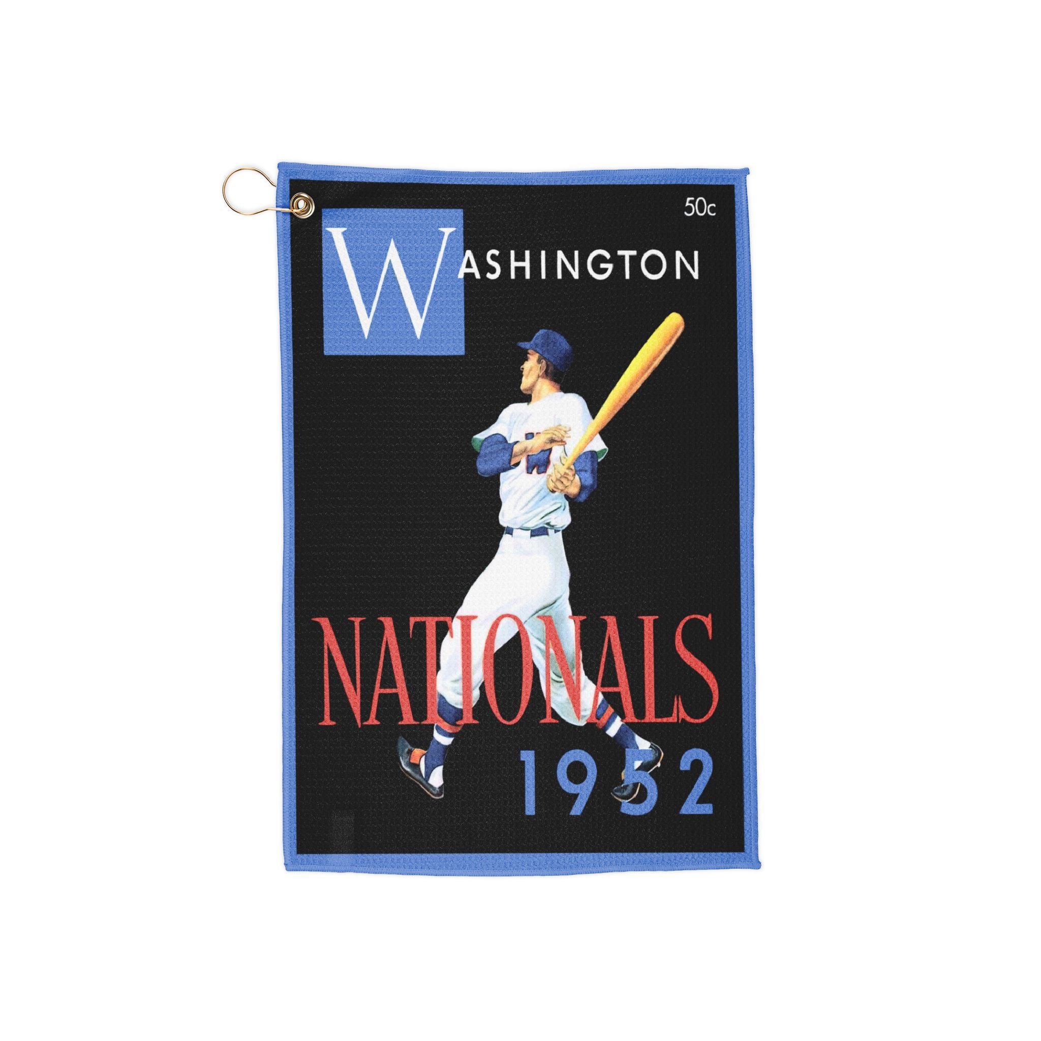 Golf Towels, Vintage Baseball Washington Nationals Design, Sports Towel, Golf Accessories, Golf Gift, Golf Equipment, Golf Decor, Baseball