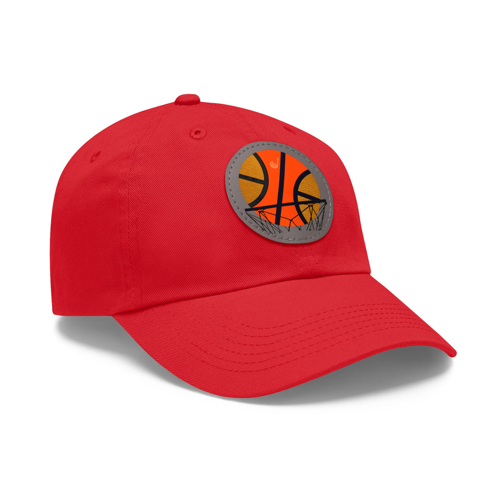 1967- 1968 Vintage Seattle Super Sonics Basketball - Dad Hat with Leather Patch (Round)