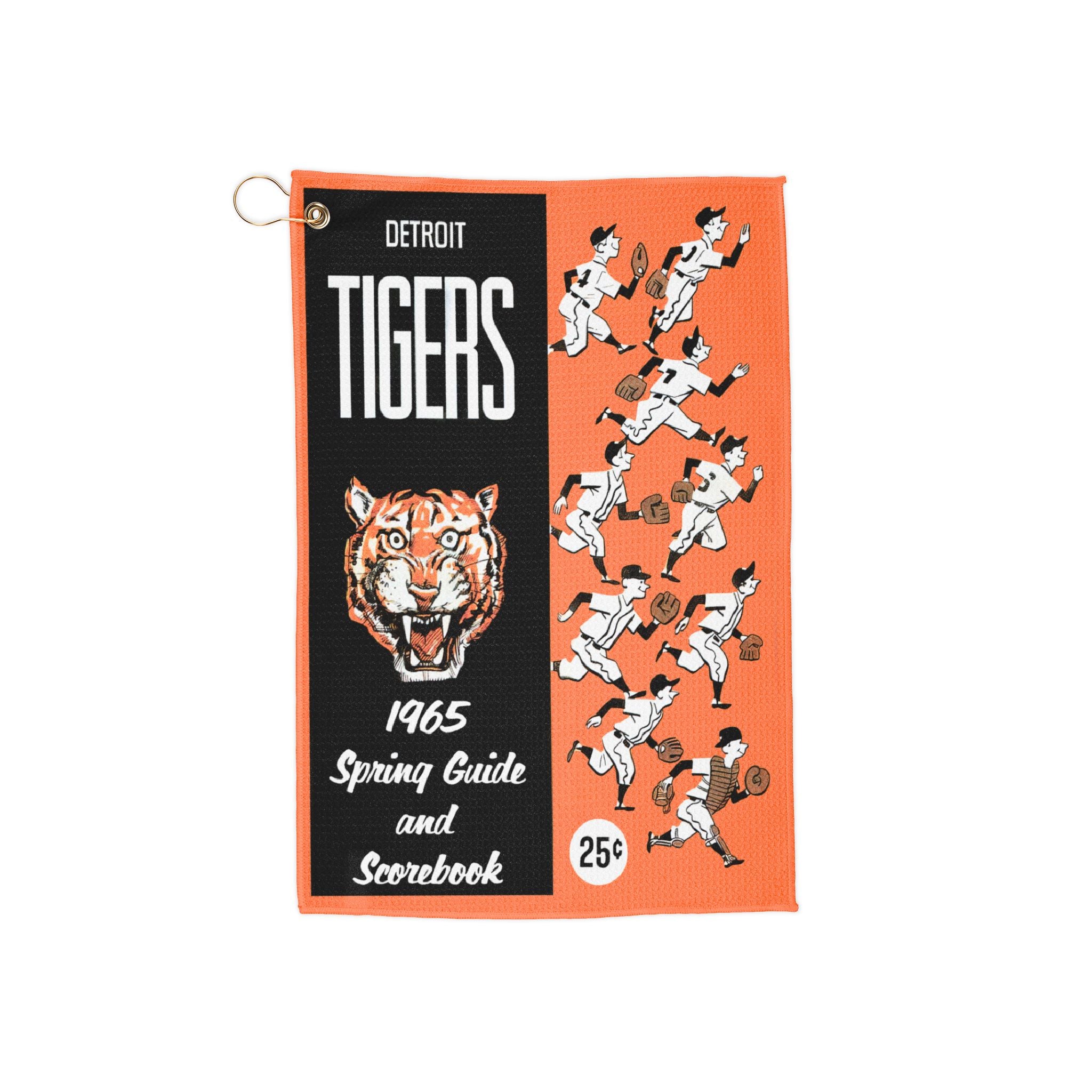 1965 Baseball Spring Training Detroit Golf Towel | Retro Sports | Vintage Baseball Memorabilia