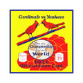 Vintage 1926 Baseball World Series Cardinals-Yankees Car Magnet, Sports Fan Collectible Memorabilia, Baseball Enthusiast Gift, Retro Fan