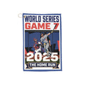 2025 Baseball World Series Game 7  Golf Towel — 'The Home Run' Baseball Golf Accessory