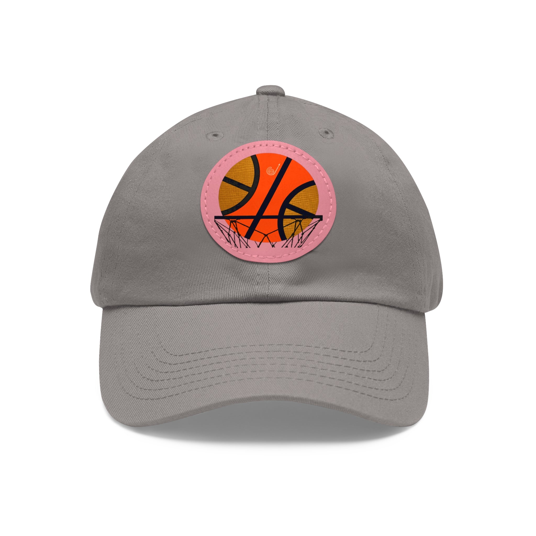 1967- 1968 Vintage Seattle Super Sonics Basketball - Dad Hat with Leather Patch (Round)