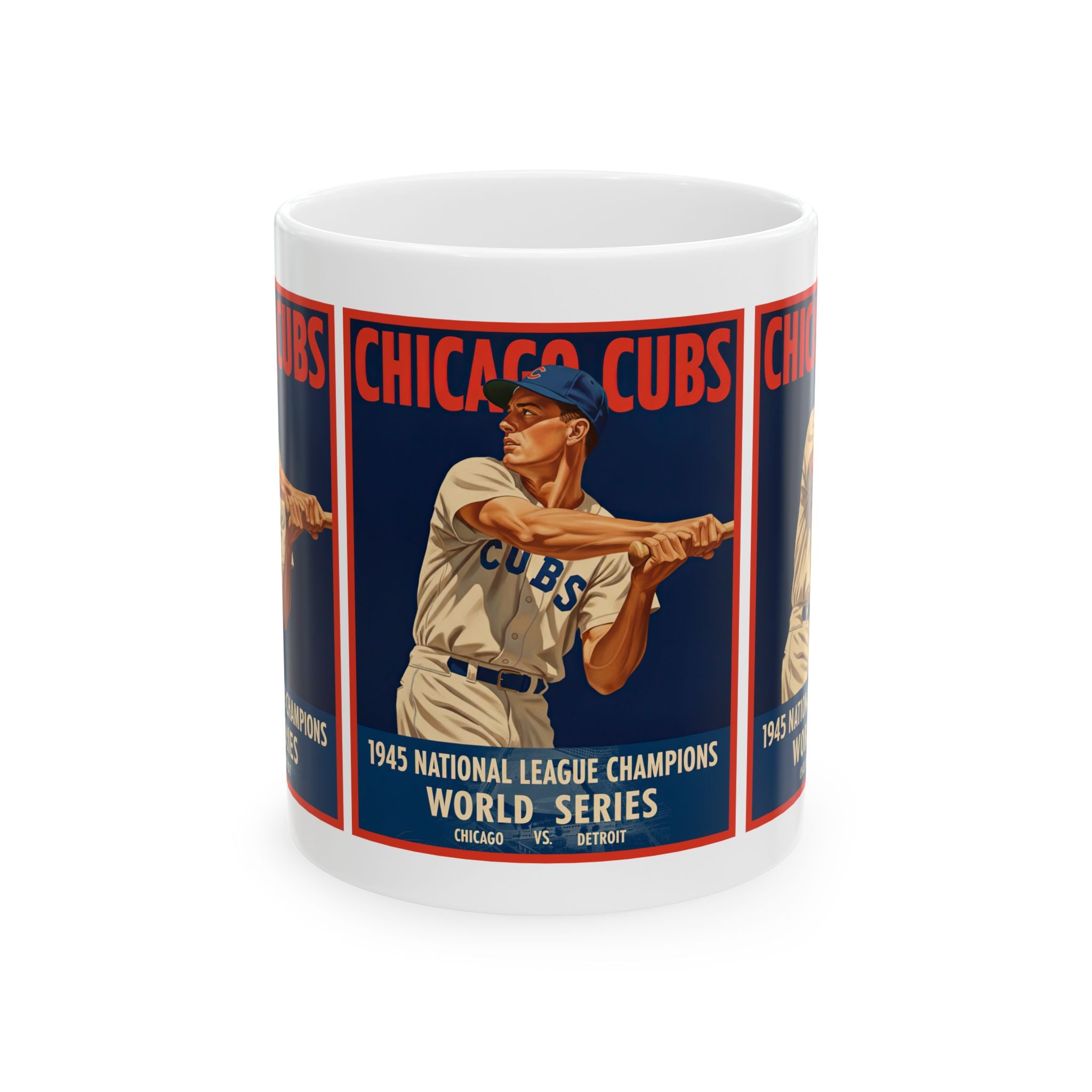 1945 Chicago Cubs National League Champions Mug, 11 oz and 15 oz