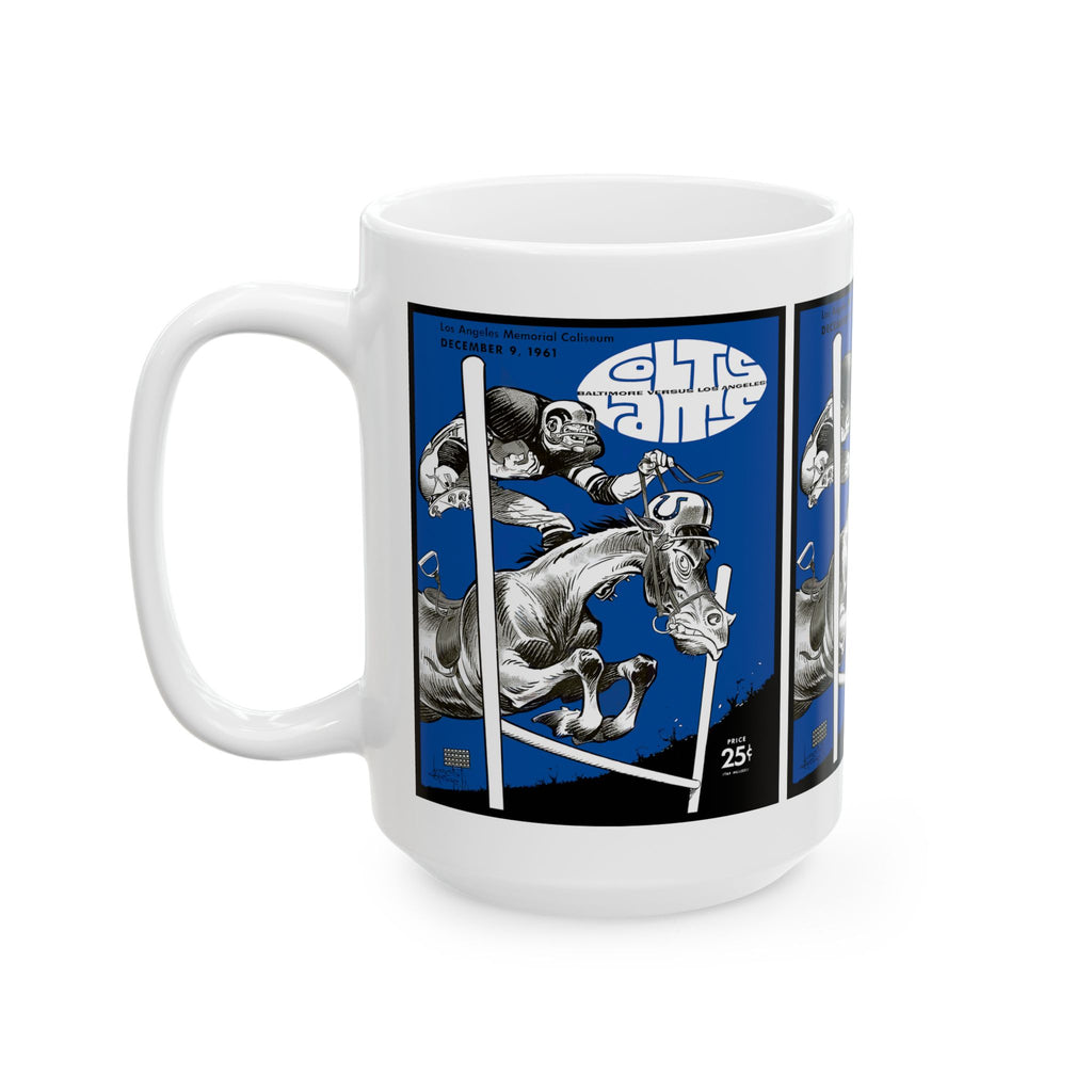 1961 Baltimore Los Angeles Football Mug | Vintage Football Coffee Cup 11oz and 15oz
