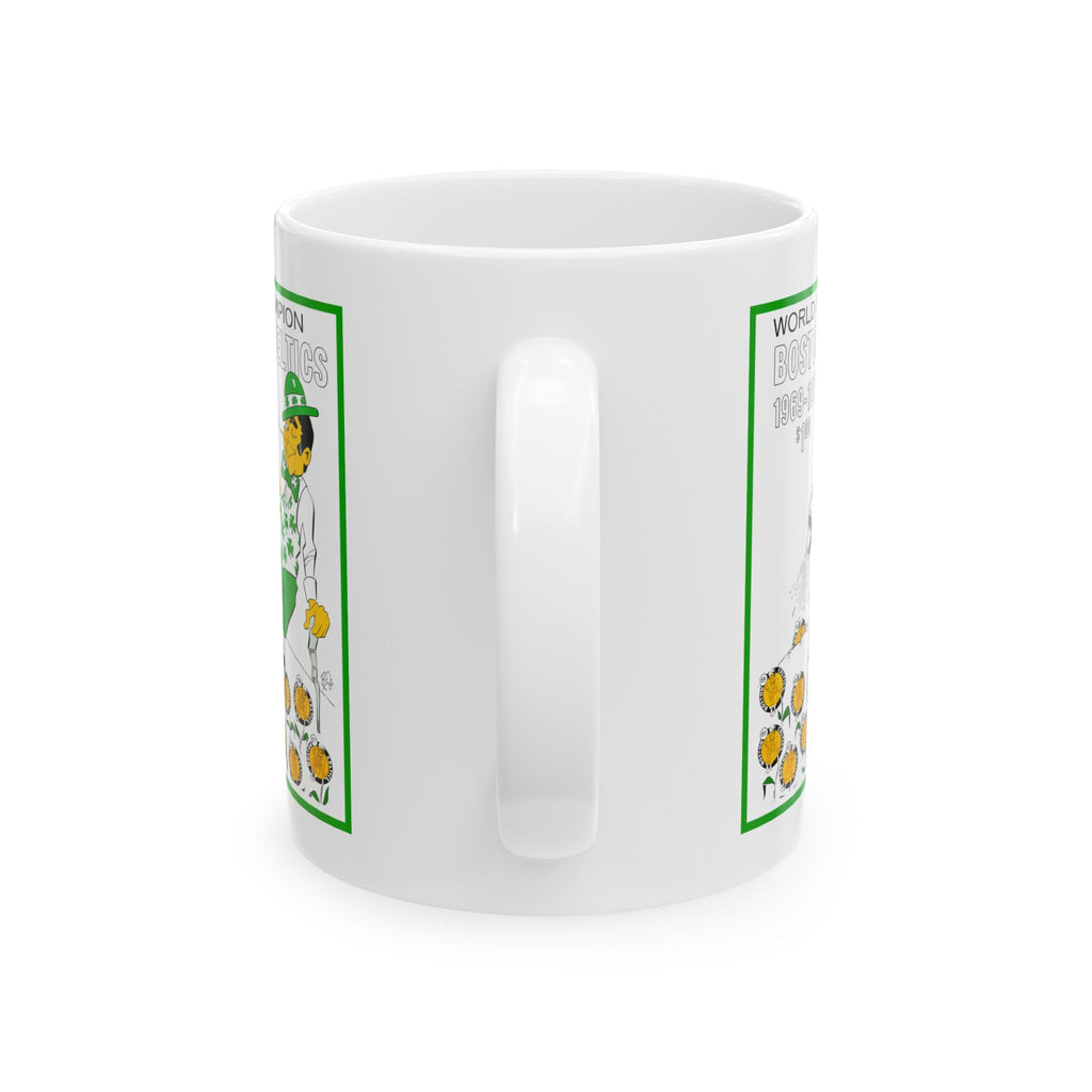 1969-1970 Boston Celtics World Champion Ceramic Mug — Vintage Coffee Cup (11oz/15oz)