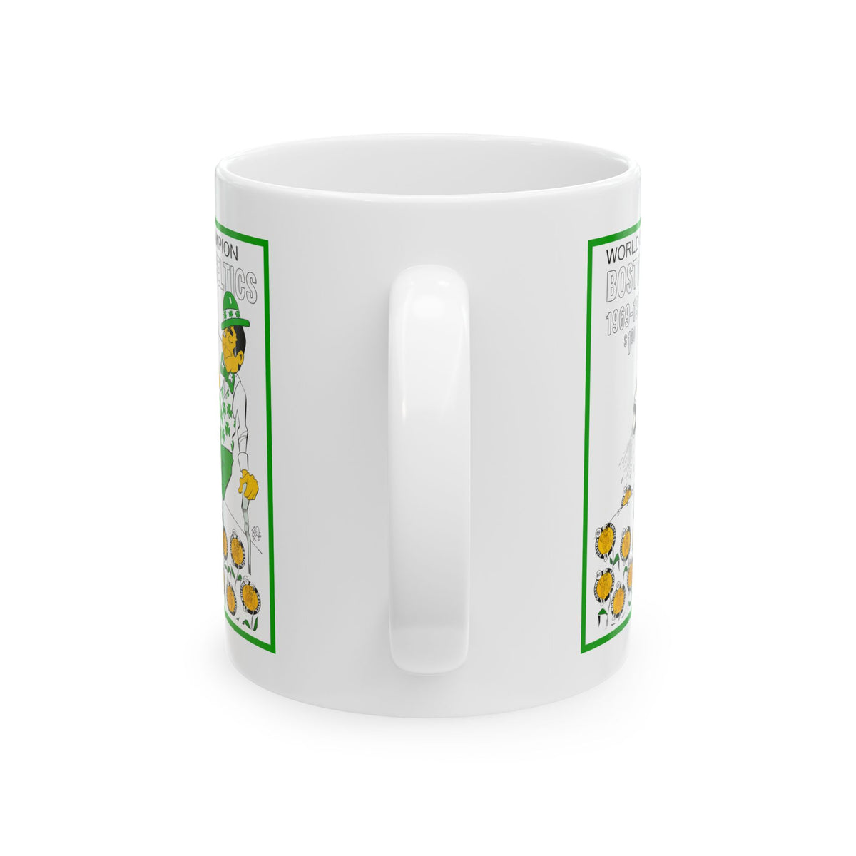 1969-1970 Boston Celtics World Champion Ceramic Mug — Vintage Coffee Cup (11oz/15oz)