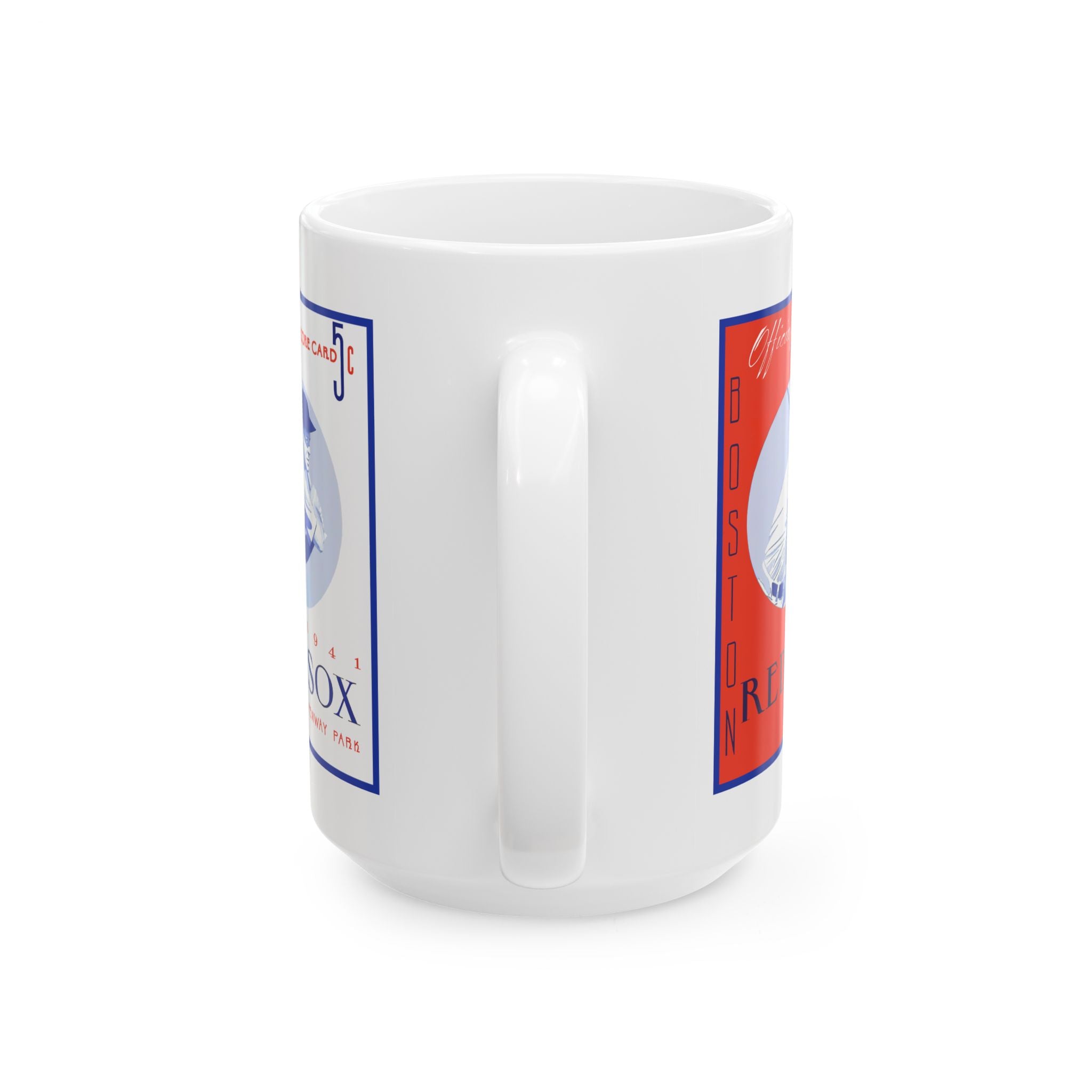 Ceramic Mug, Vintage 1941 Boston Red Sox Baseball Memorabilia, Coffee Cup, Sports Fan Gift, Baseball Enthusiast Mug, Father's Day Gift