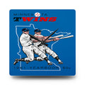 1961 Vintage Minnesota Twins Baseball Yearbook Cover - Acrylic Wall Clock
