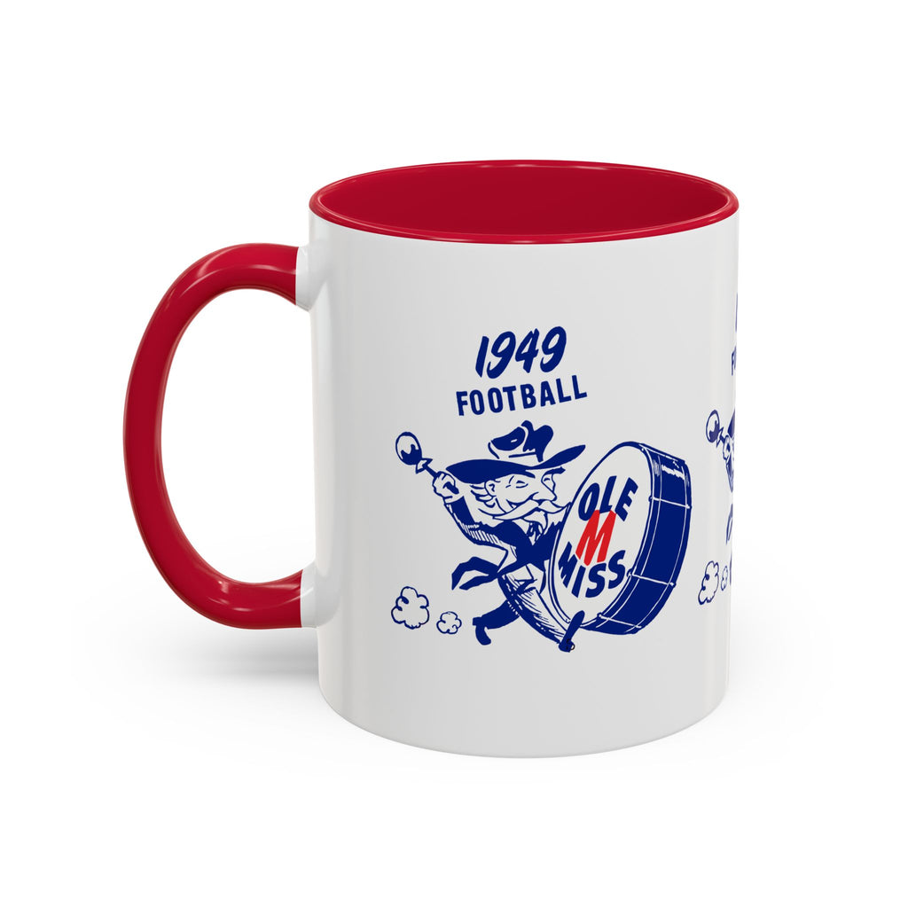 1949 Ole Miss Football  - Colorful Mugs, 11oz