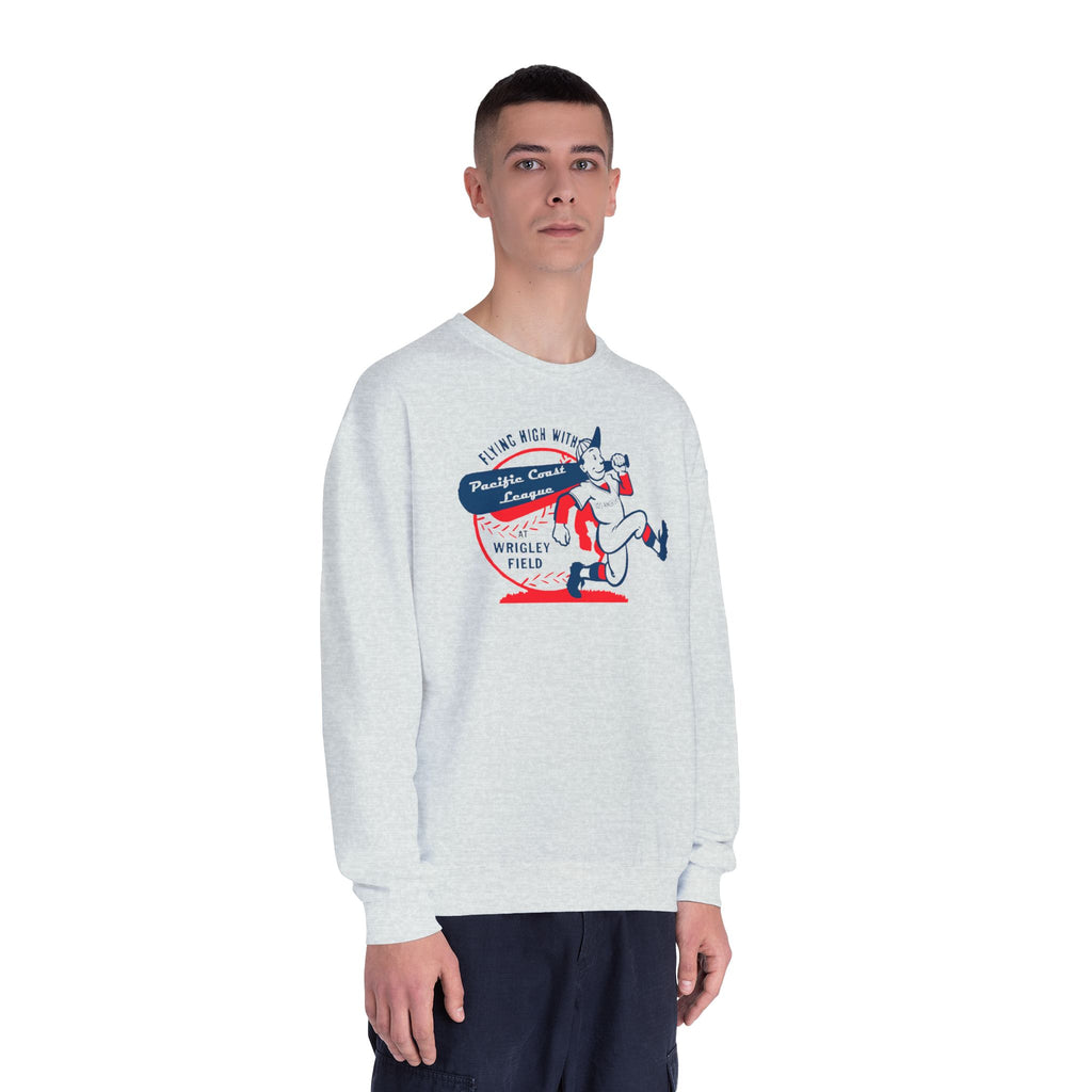Vintage Pacific Coast League Los Angeles Wrigley Field Crewneck Sweatshirt