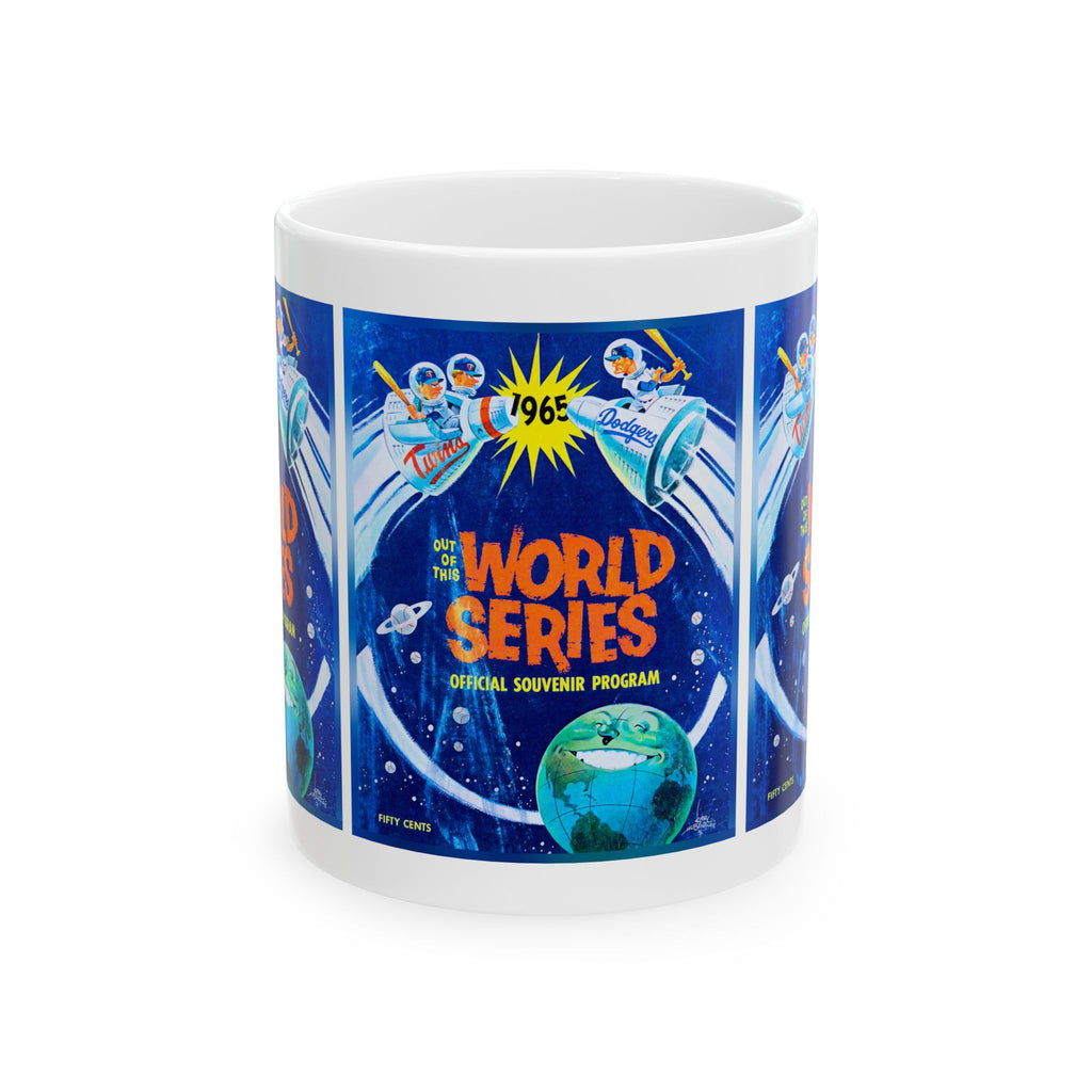 Ceramic Mug, 1965 Baseball World Series: Minnesota Twins - Los Angeles Dodgers, Sports Fan Gift, Baseball Lover Mug, MLB Collector Cup,