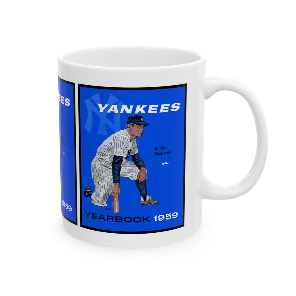 1959 Yankees Vintage Yearbook Ceramic Mug 11oz and 15oz