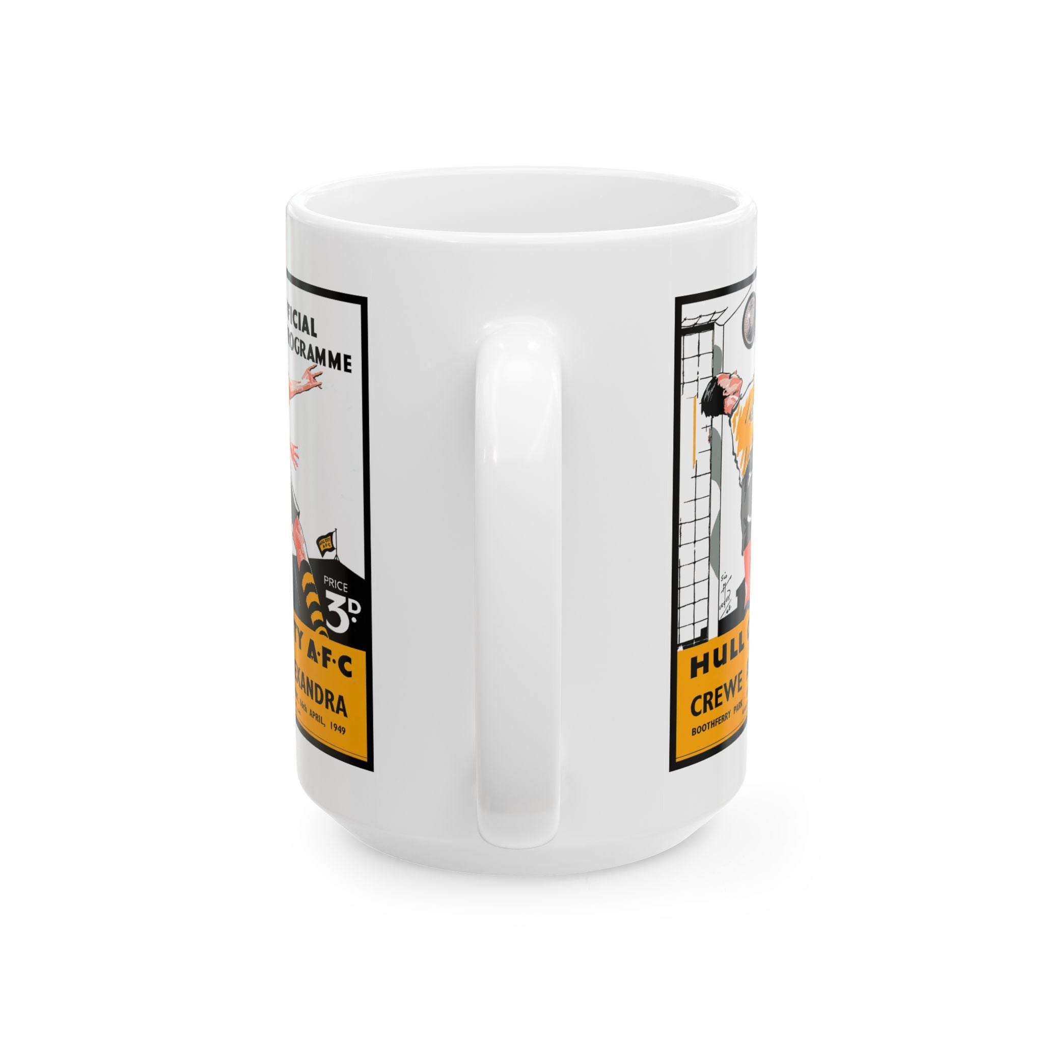 Mug, Vintage Football Fan Gift, Soccer Club Memorabilia, Sports Team Drinkware, Hull City FC Enthusiast Present, Retro English Football
