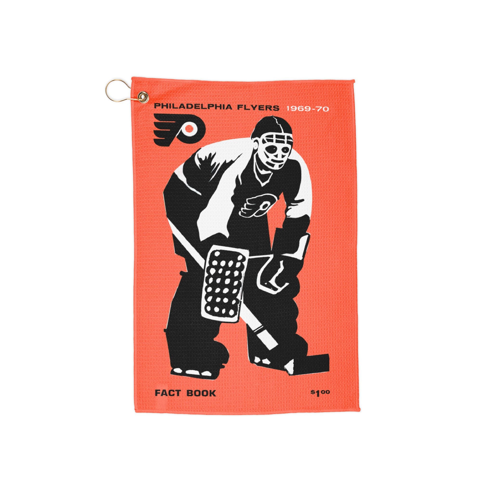 1969-1970 Philadelphia Hockey Golf Towel | Vintage Hockey