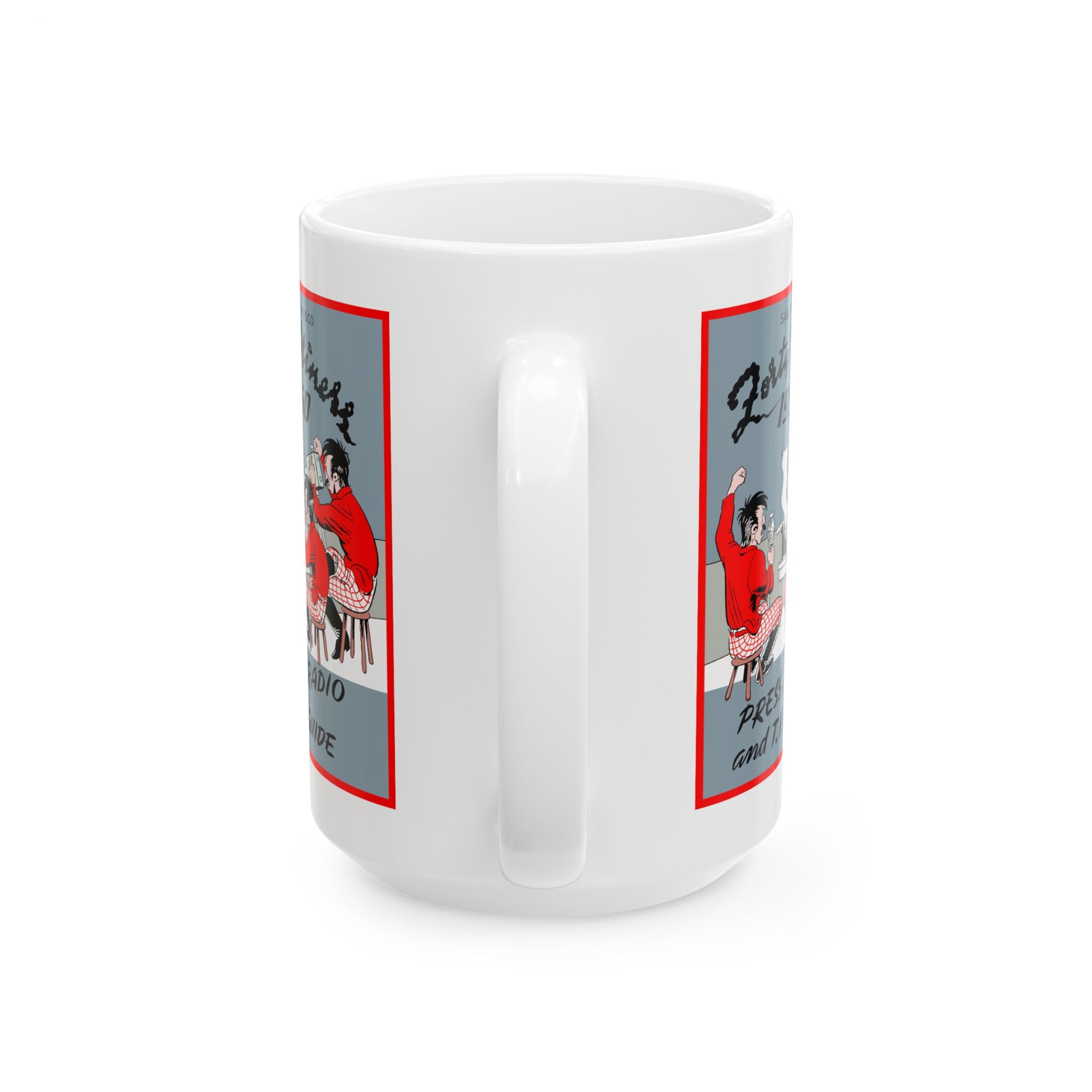 1950s San Francisco Football Mug | Retro Vintage Team Coffee Cup 11oz and 15oz