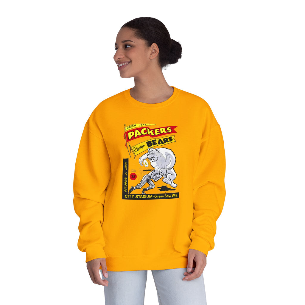 1955 Vintage Bears - Packers Football -  NuBlend® Crewneck Sweatshirt
