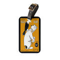 1961 Philadelphia vs Chicago Football Luggage Tag | Vintage Football Team Travel ID