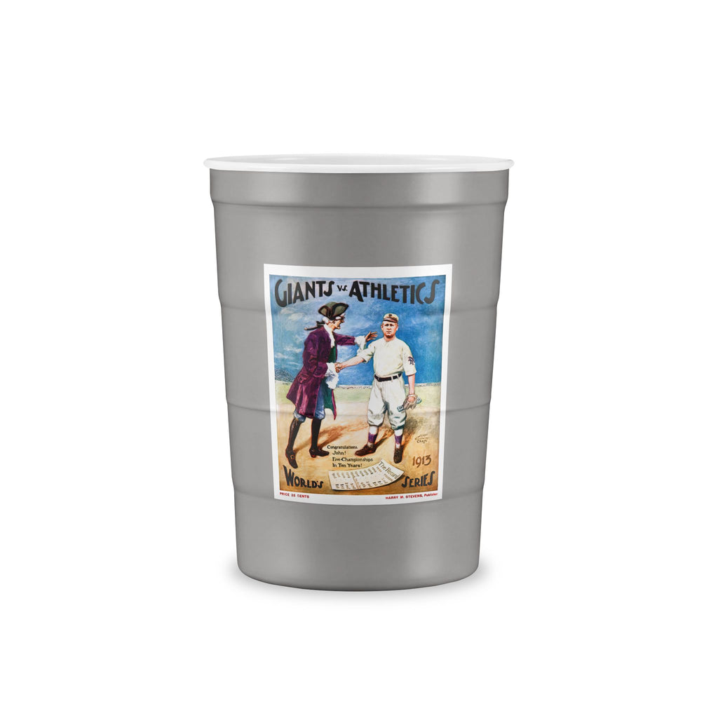 1913 Baseball World Series Giants - Athletics - Recyclable Steel Cup