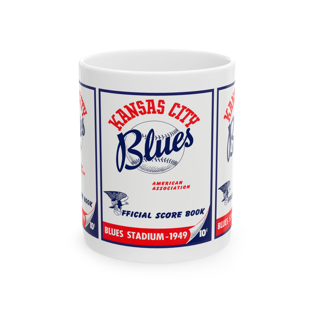 1949 Baseball Kansas City Blues Mug | Vintage Baseball Ceramic Coffee Cup 11 oz and 15 oz