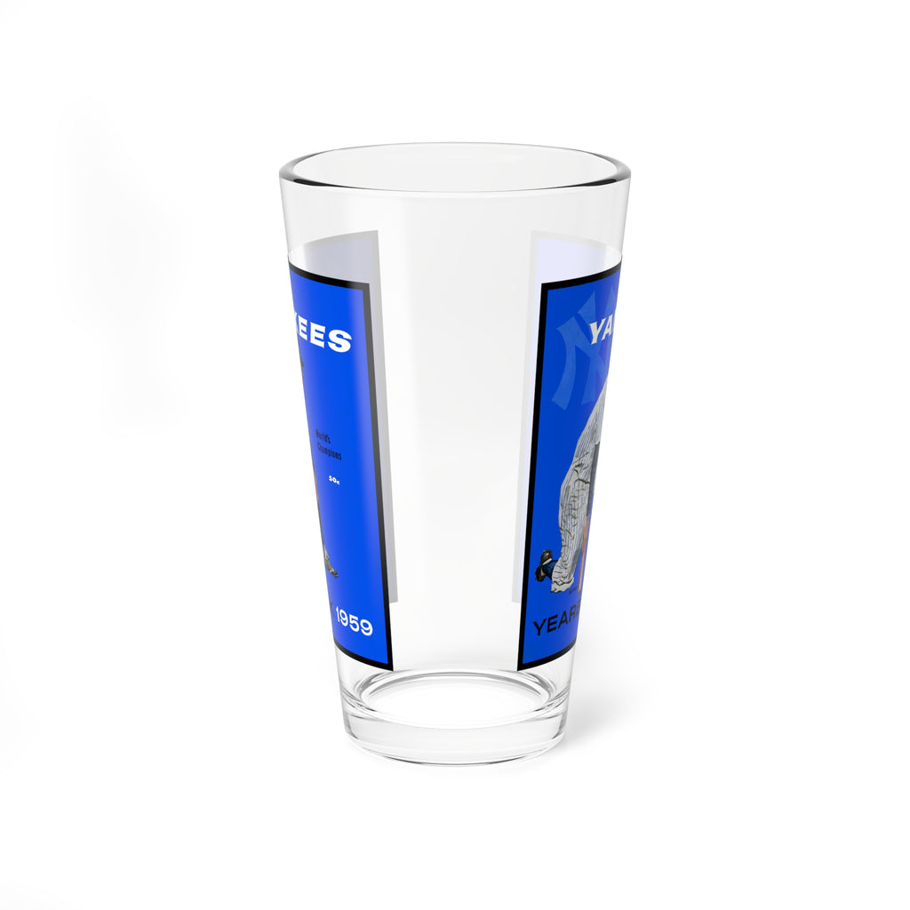 1959 Baseball New York Mixing Glass, 16oz