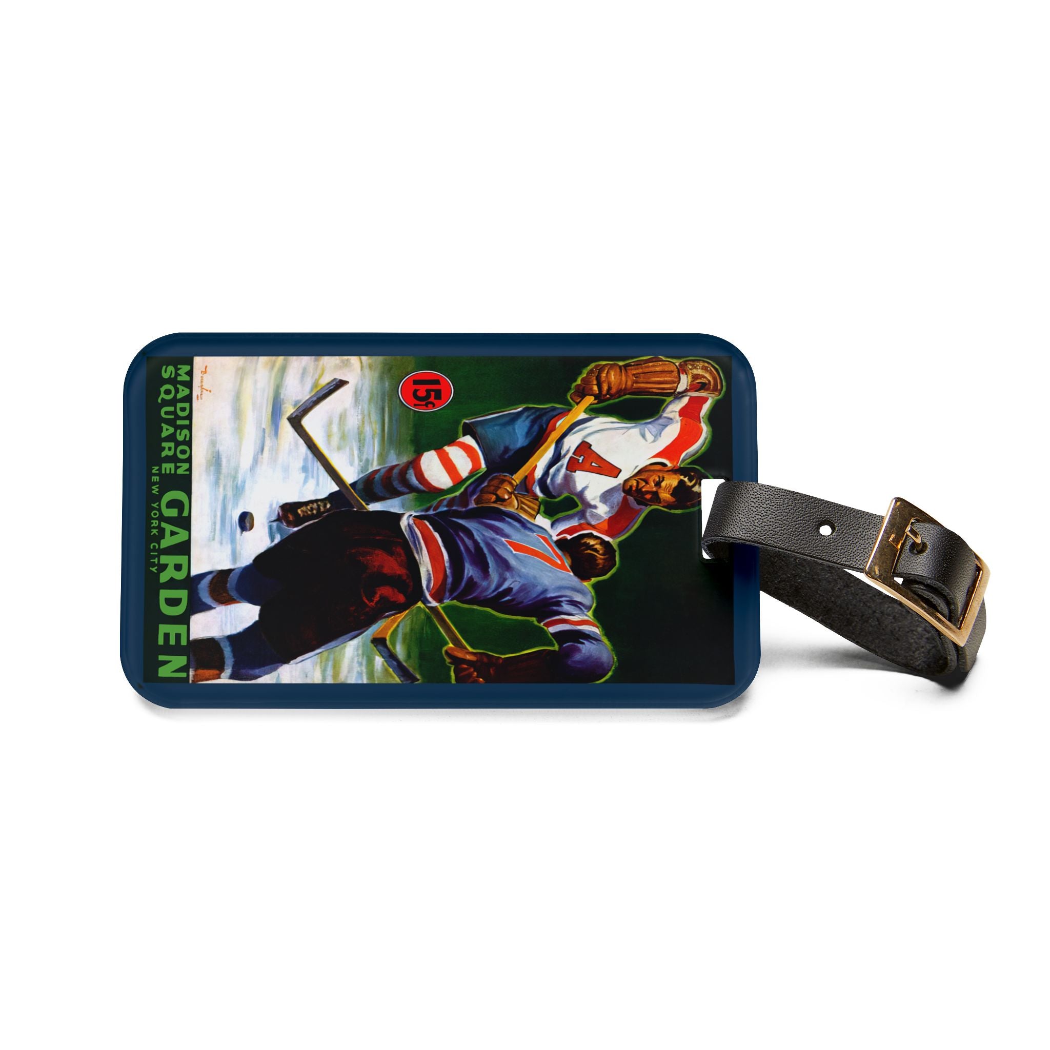 Brooklyn Americans 1941-42 Vintage Hockey Luggage Tag