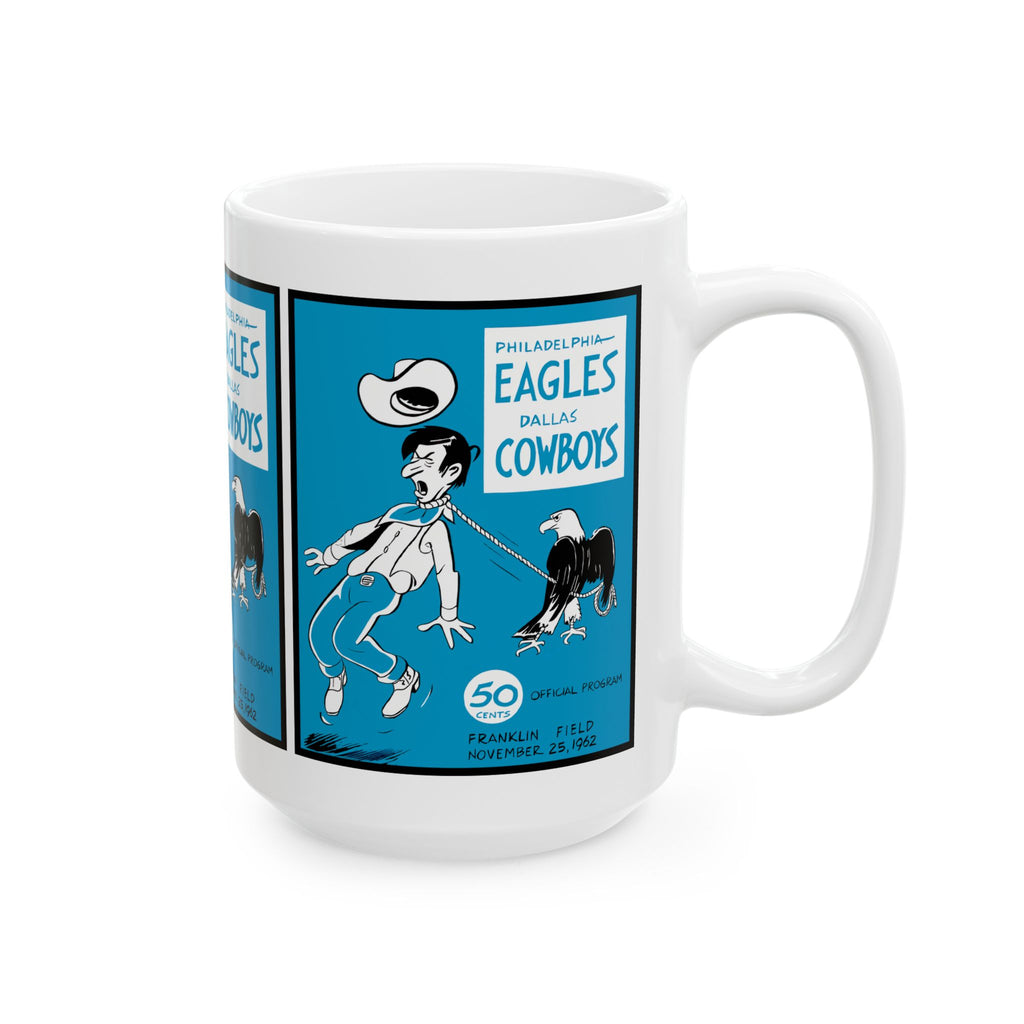 1962 Football Cowboys-Eagles Mug | Ceramic Coffee Cup 11oz 15oz