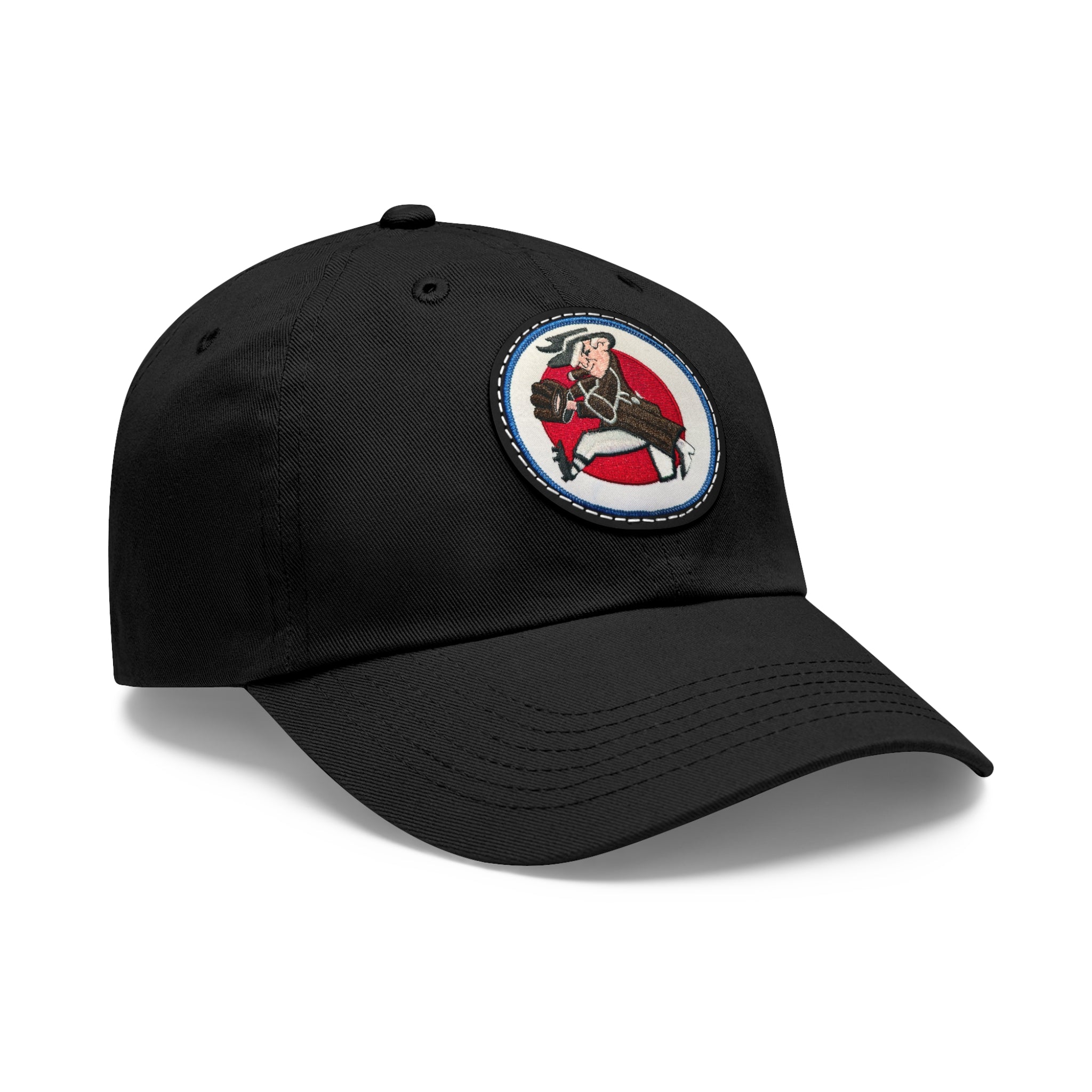 1960 Washington Senators Baseball Dad Hat with Round Leather Patch