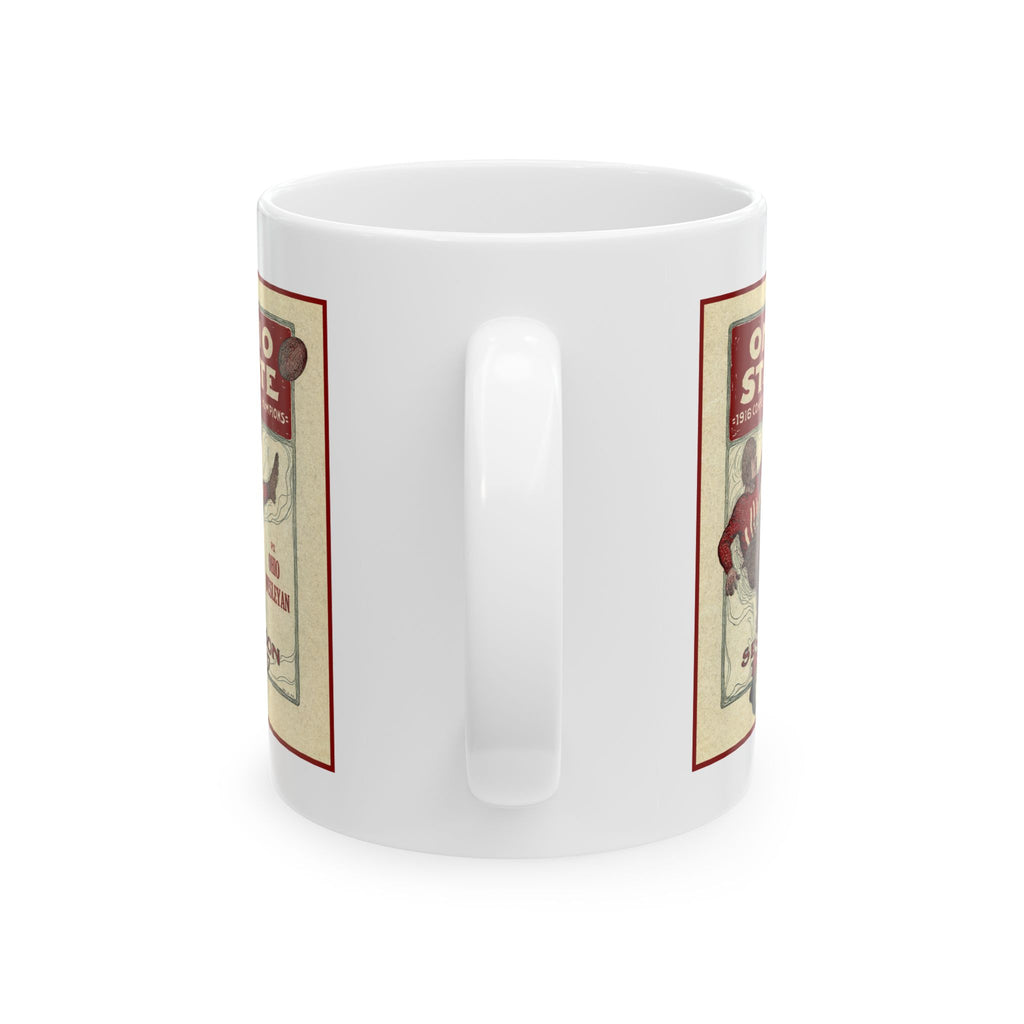 1917 Vintage Ohio State Football Program Cover - Ceramic Mug, 11oz