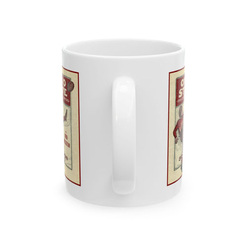 1917 Vintage Ohio State Football Program Cover - Ceramic Mug, 11oz