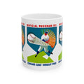 1960 Vintage Chicago Cubs Baseball Program Cover - Ceramic Mug, 11oz
