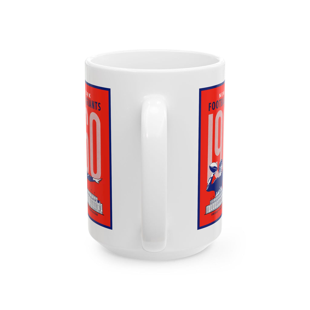 1960 New York Football Giants Retro Mug — Vintage Sports Coffee Cup (11oz, 15oz)