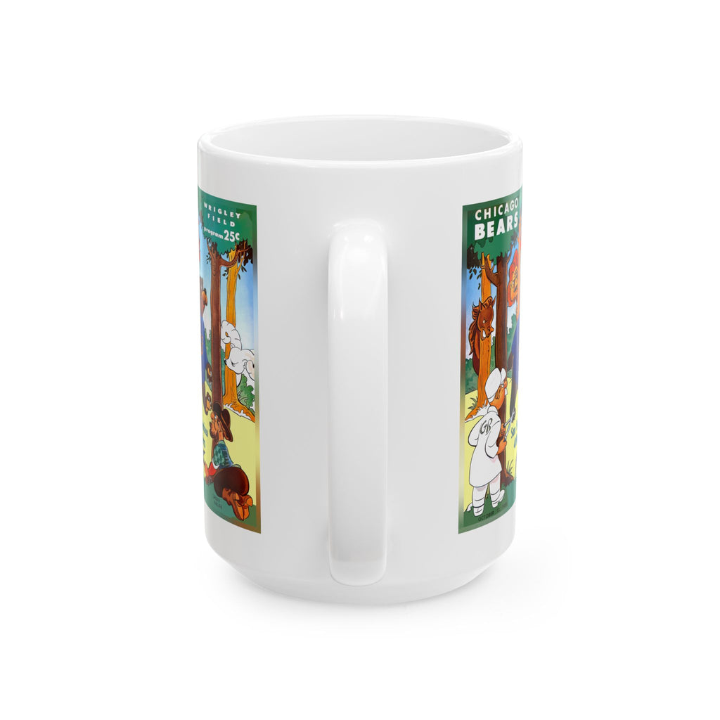 1958 Football Bears vs 49ers Ceramic Mug 11 oz, 15 oz