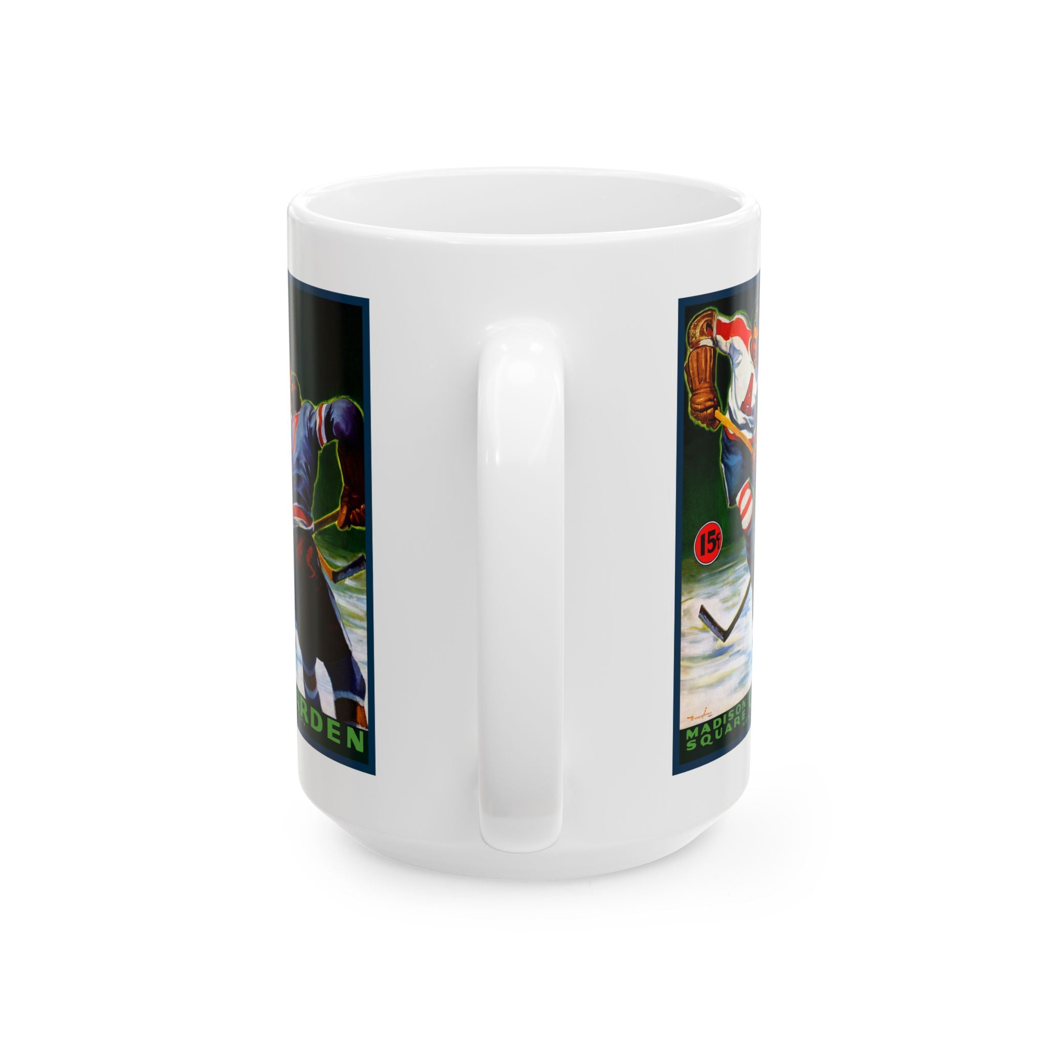 Hockey Ceramic Mug, 1941 - 1942 Brooklyn Americans, Sports Fan Cup, Hockey Lover Gift, Team Tea Cup