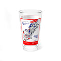 1963 Vintage Los Angeles Baseball Retro Pennant 16oz Mixing Glass