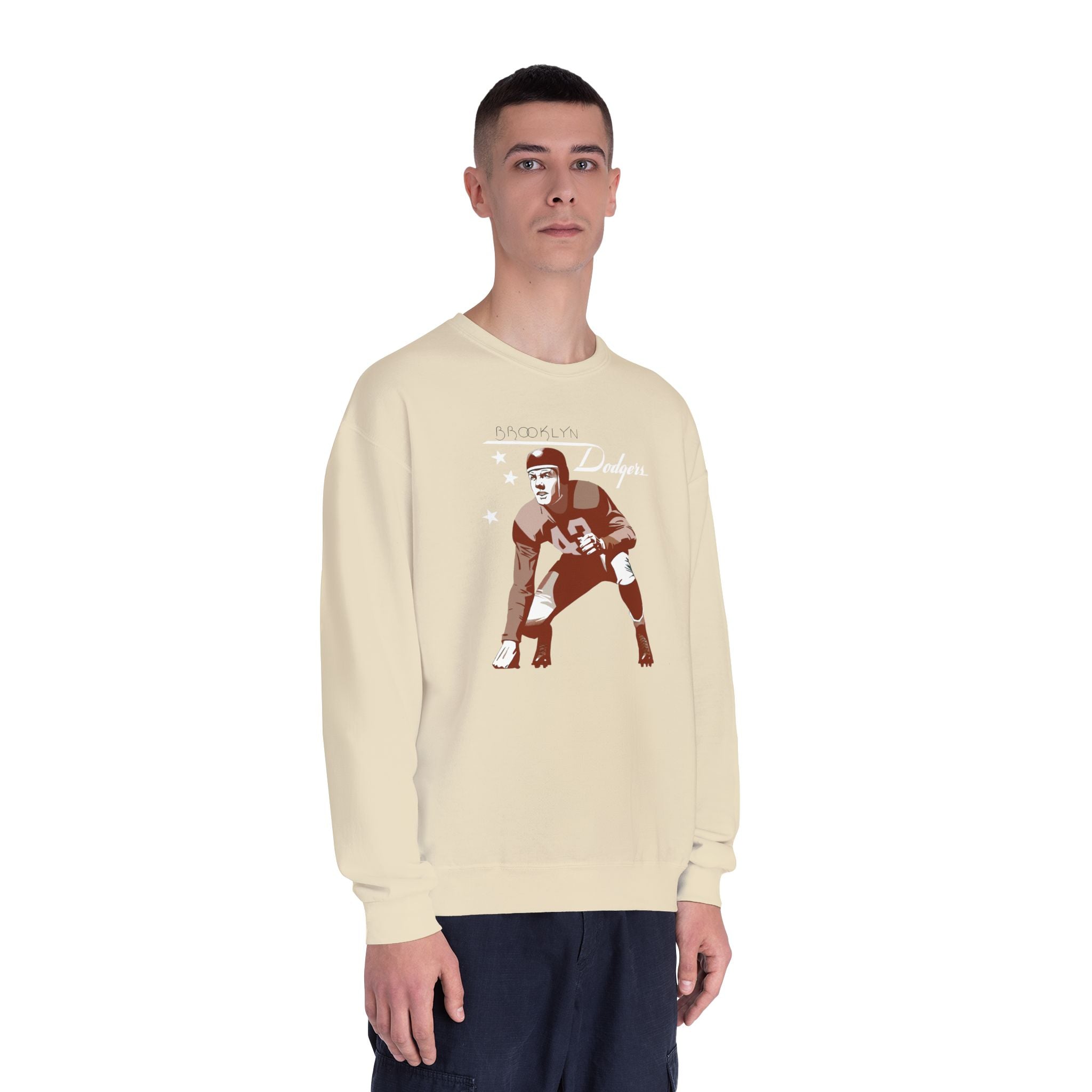 1943 Vintage Brooklyn Dodgers Football - Unisex NuBlend® Crewneck Sweatshirt