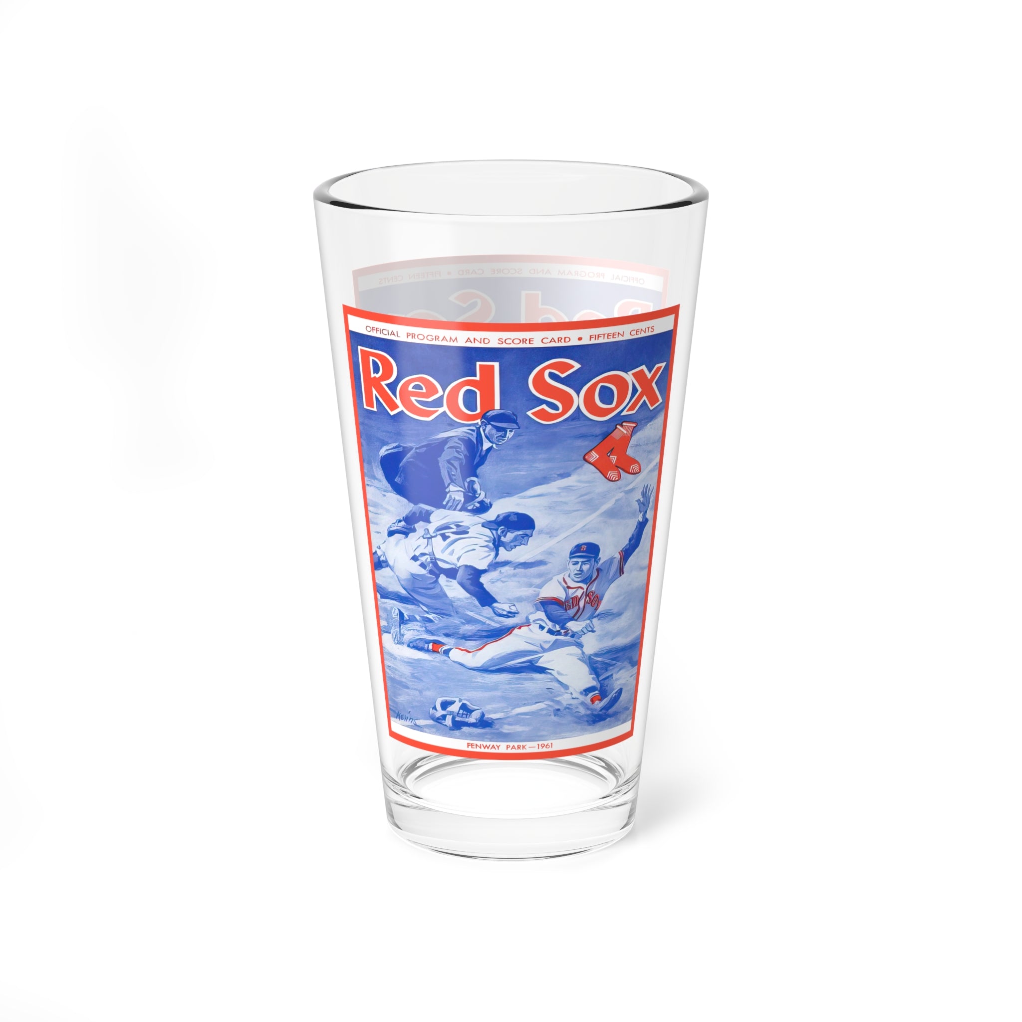 1961 Boston Red Sox Mixing Glass | 16oz, Vintage Baseball
