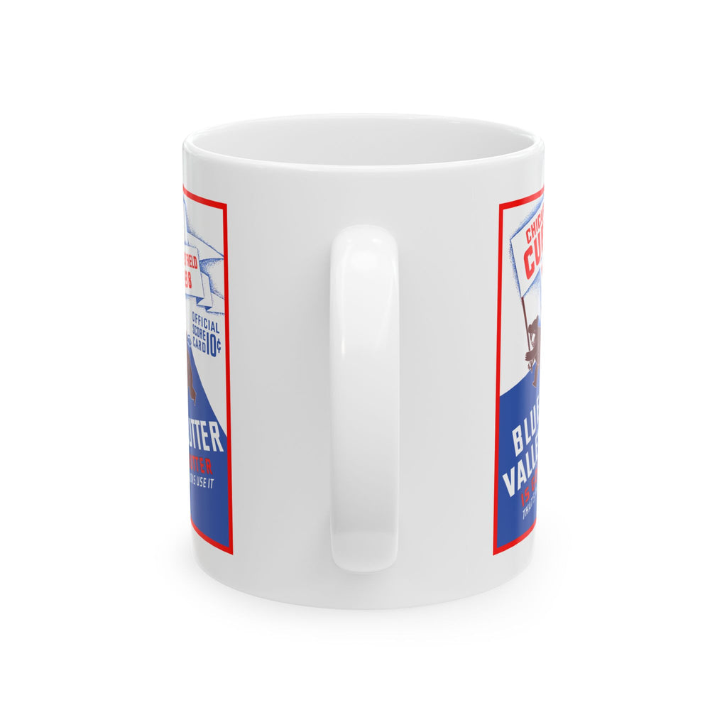 1938 Chicago Cubs Retro 'Blue Valley Butter' Ceramic Mug (11oz & 15oz)