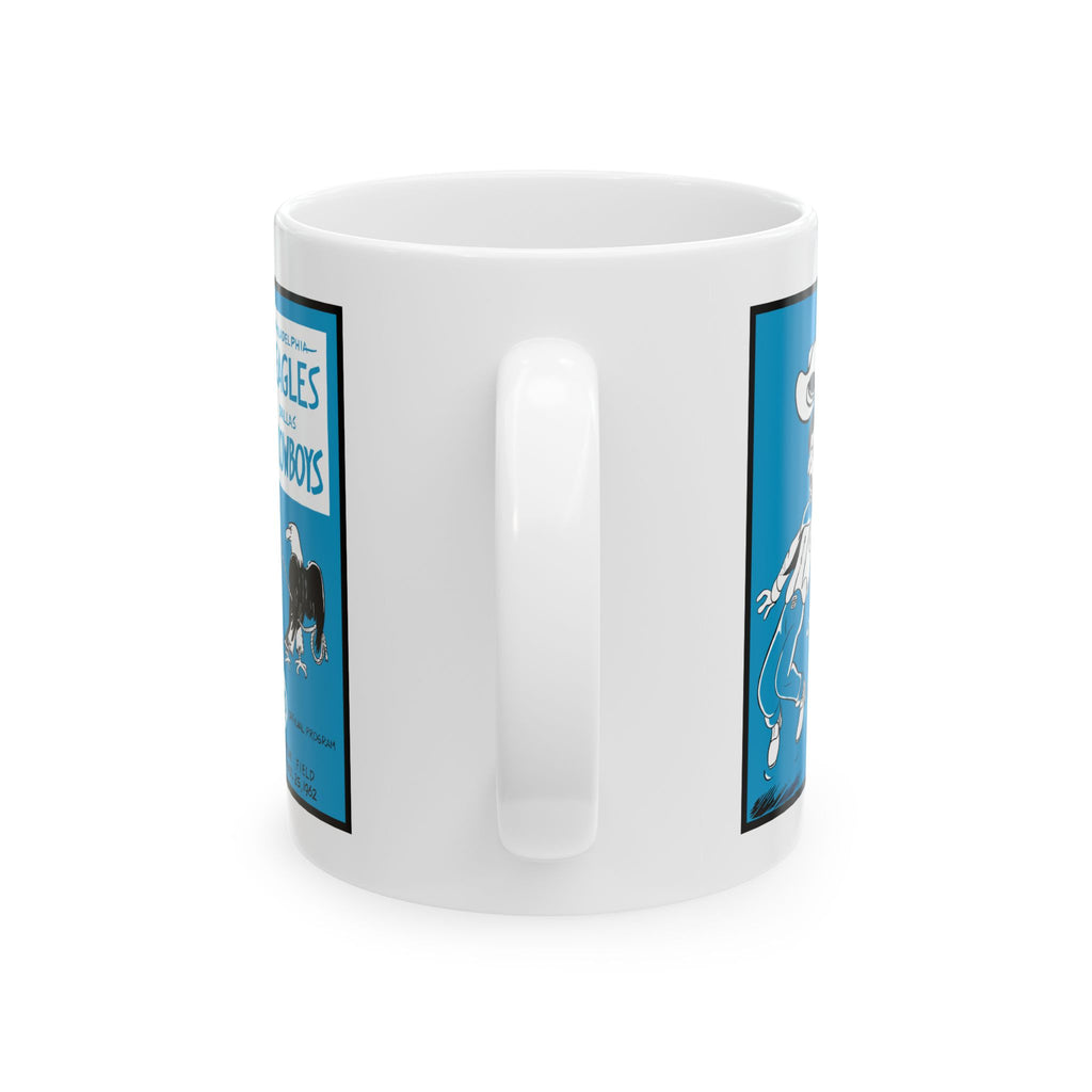 1962 Football Cowboys-Eagles Mug | Ceramic Coffee Cup 11oz 15oz
