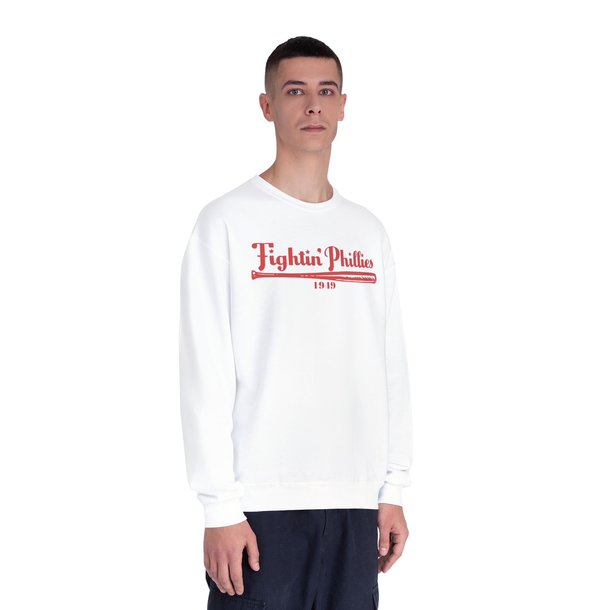 1949 Philadelphia Baseball Fighting Phillies - NuBlend® Crewneck Sweatshirt