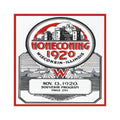 Homecoming 1920 Wisconsin-Illinois Souvenir Program Car Magnet