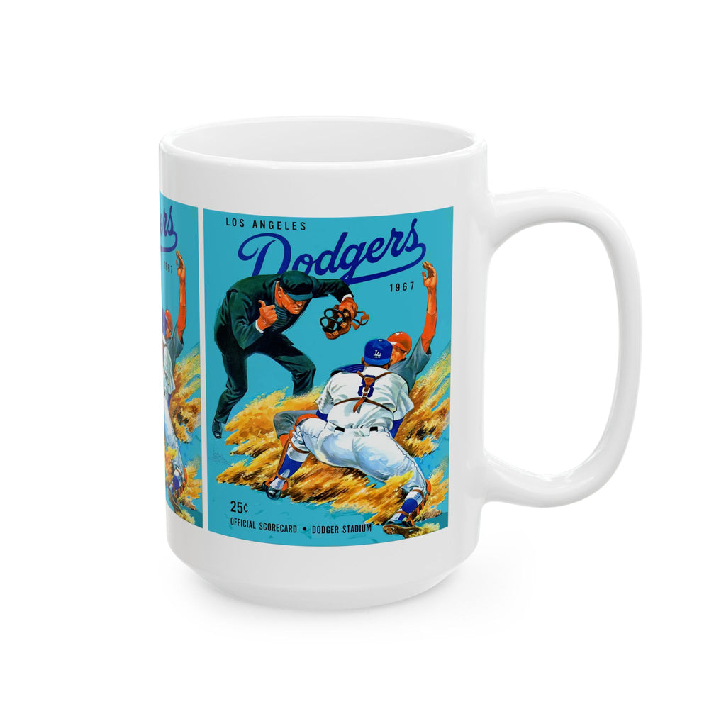 Baseball Mug, 1967 Dodgers Los Angeles, Sports Fan Gift, Baseball Lover Cup, Ceramic Mug, 11oz, 15oz