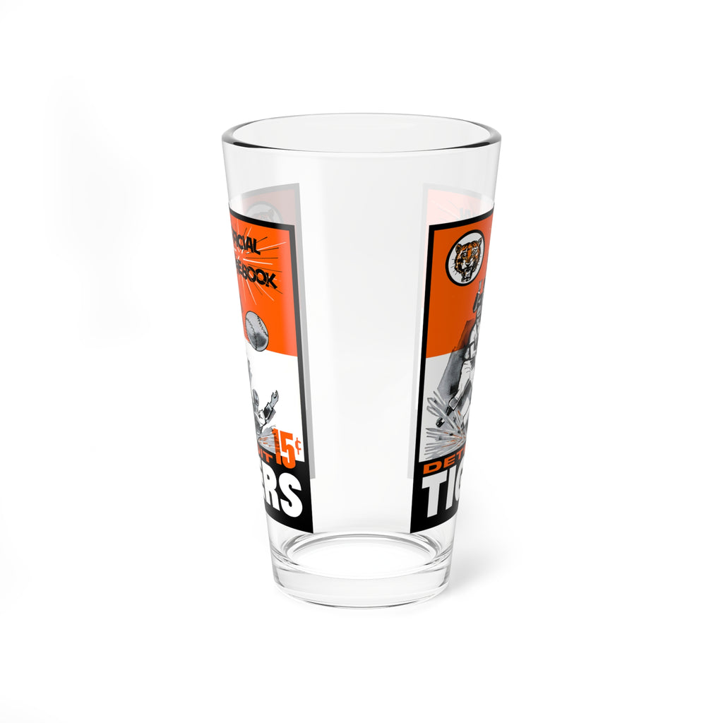 1962 Detroit Baseball Mixing Glass, 16oz