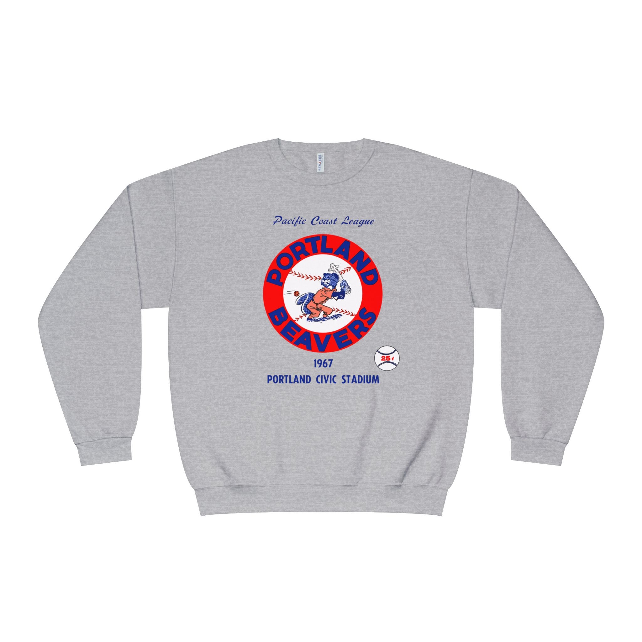 1967 Vintage Portland Beavers - Pacific Coast League Baseball - Unisex NuBlend® Crewneck Sweatshirt
