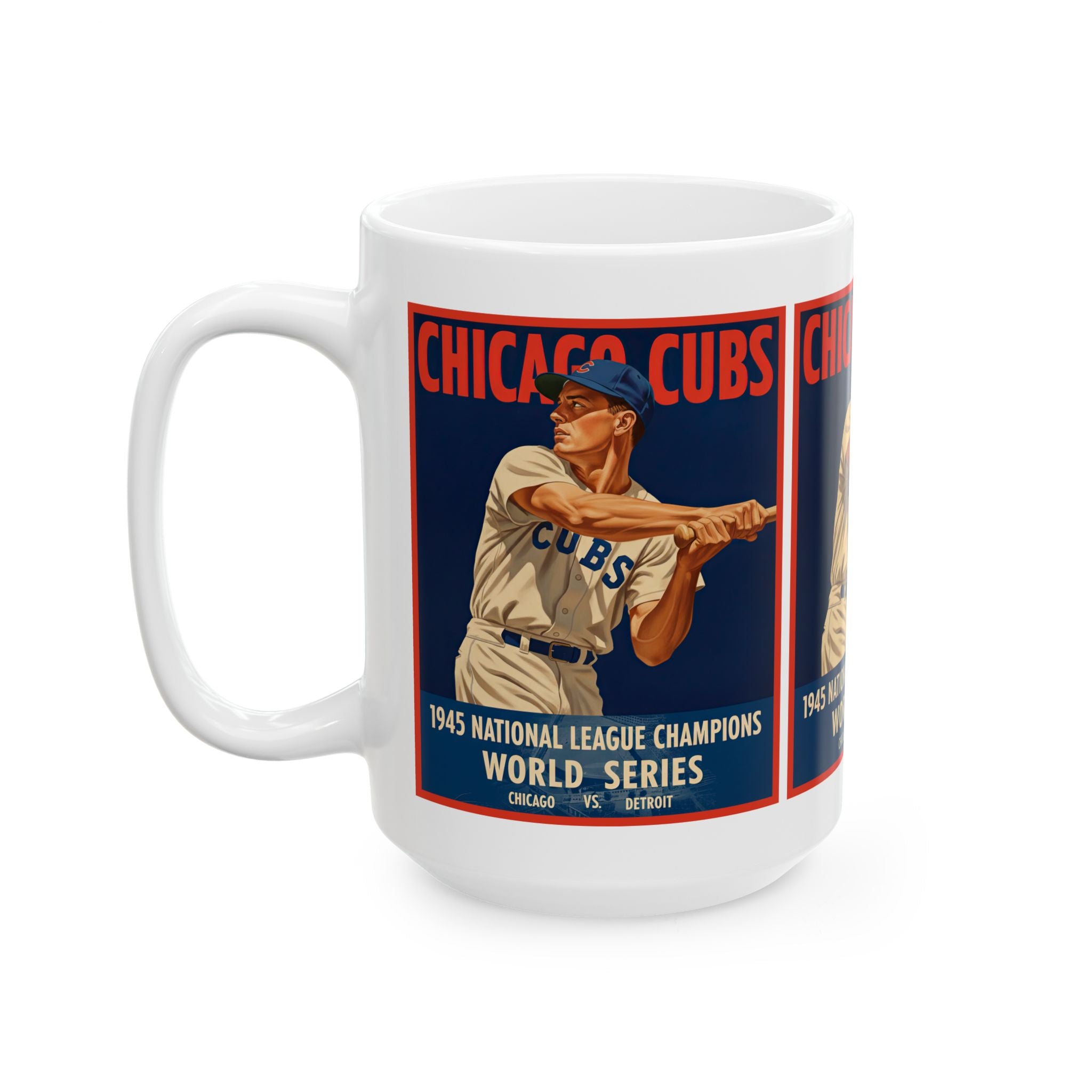 1945 Chicago Cubs National League Champions Mug, 11 oz and 15 oz